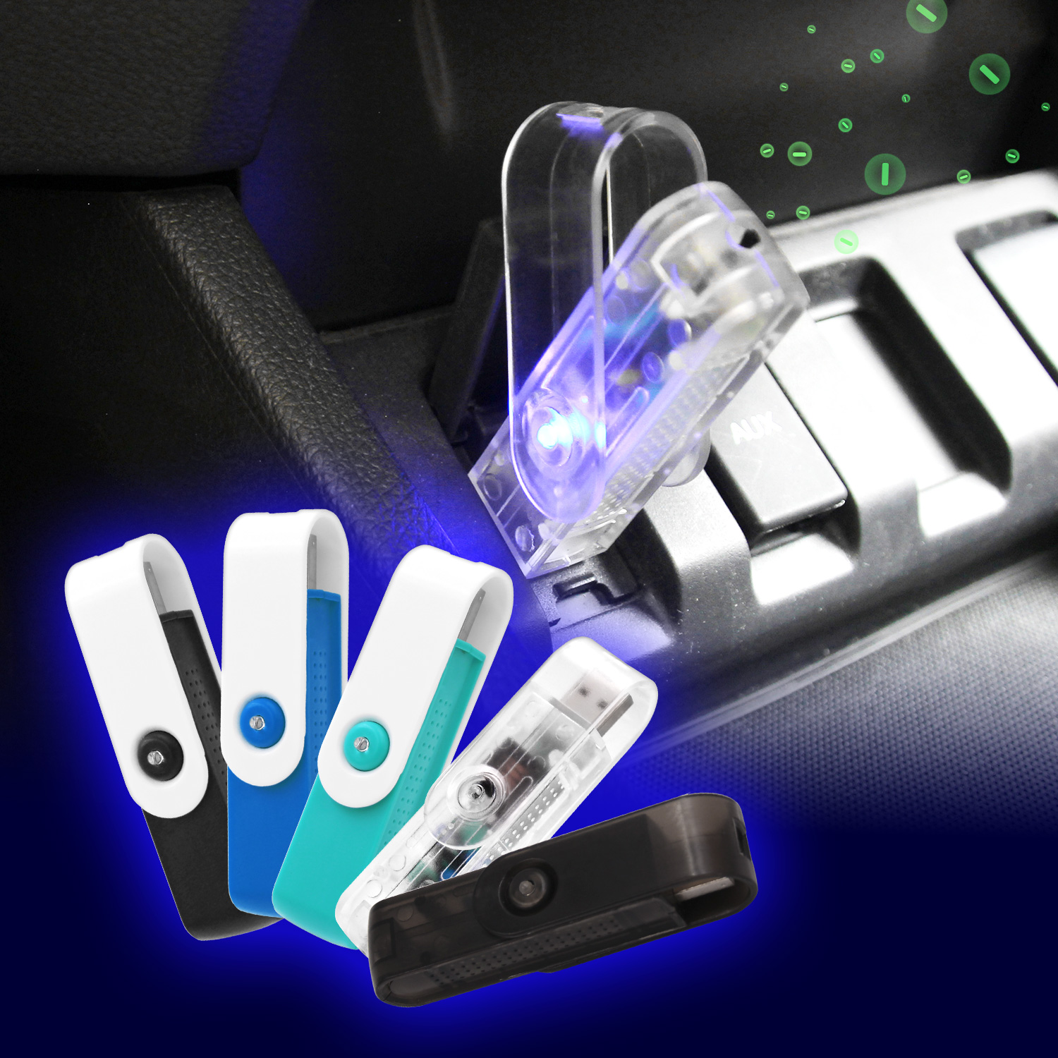 OEM Новый крутой инновационный рекламный USB-гаджет полупрозрачный портативный мини-USB очиститель воздуха для ноутбука, ПК, компьютера и автомобиля