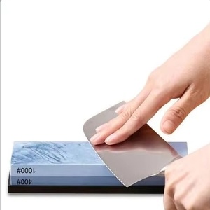 Pierre à aiguiser double face en corindon blanc, grain 1000 à 8000, écologique et durable, pour <span class=keywords><strong>couteaux</strong></span> de cuisine - Product Image 2