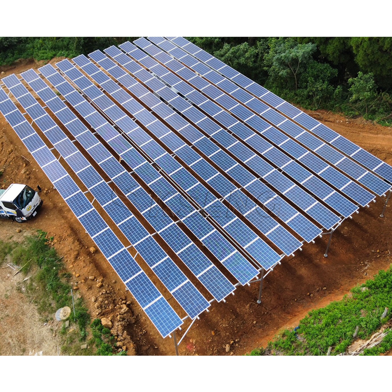 1MW PV Farm Solar Energy System Agriculture Solar Farm Ground Mounting System Solar Farm Structure System · image 6