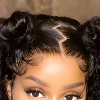 Peluca de Cabello Humano Remy sin Pegamento de Vietnam, con Frente de Encaje 13x4 SDD, Estilo Bob con Encaje Transparente HD, Color Negro Natural y Cabello de Bebé