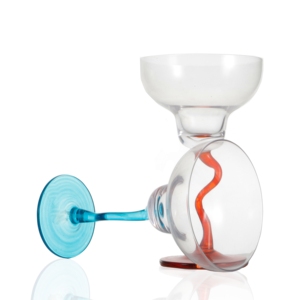 Bicchiere da Cocktail, Perfetto per Instagram, Leggermente Curvo, Bicchiere da Margarita con Piede Curvo, Calice da Champagne Creativo con Stelo Alto - Product Image 5