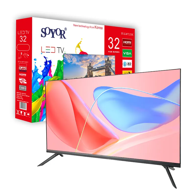 factory Cheap price high quality 32inch 40 50 55 60 65 inches 4k led tv smart android system tv