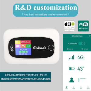 โมเด็ม Cat4ความเร็วสูง4G LTE ฮอตสปอตไร้สาย4G โทรศัพท์มือถือเราเตอร์ mifis แบบพกพาเราเตอร์ WiFi ขนาดพกพา mifis 4G พร้อมช่องใส่ซิมการ์ด - Product Image 4