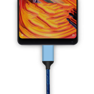 Shenzhen Micro USB Câble 3FT USB vers Micro Tressé USB 2.0 Charge Rapide et Cordon de Synchronisation de Données Compatible pour <span class=keywords><strong>Samsung</strong></span> Galaxy - Product Image 3