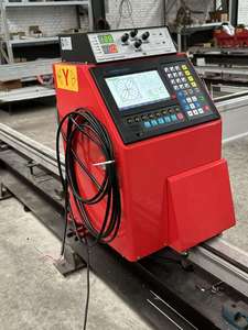 Mini-machine de découpe plasma CNC à portique métallique, équipée de fin de course et d'interrupteurs d'arrêt d'urgence - Product Image 3