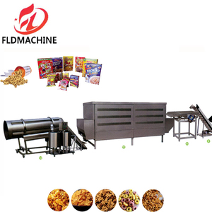 Machine extrudeuse <span class=keywords><strong>de</strong></span> céréales et snacks pour petit-déjeuner en acier inoxydable, ligne <span class=keywords><strong>de</strong></span> production <span class=keywords><strong>de</strong></span> flocons <span class=keywords><strong>de</strong></span> <span class=keywords><strong>maïs</strong></span> soufflés, fournisseur d'usine - Product Image 5