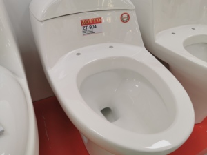 WC monobloc en céramique sud-américaine à siphon en S, à chasse d'eau, coloré, économique, modèle 2024, vente chaude - Product Image 6