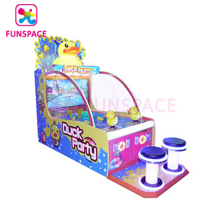 Funspace <span class=keywords><strong>Precio</strong></span> de fábrica que funciona con monedas Niños Pato Fiesta Pistola de agua Máquina de juego de disparos - Product Image 2