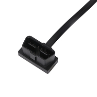 Cable plano Universal de 16 pines para OBD2, Cable OBD 2 de 16 Pines, MaleTo, macho hembra de 16 pines para código de error OBD2