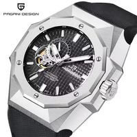 Reloj de Pulsera Mecánico de Lujo para Hombre Pagani Design YS010, Marca Original, Movimiento Automático de 50 mm, Estilo Deportivo