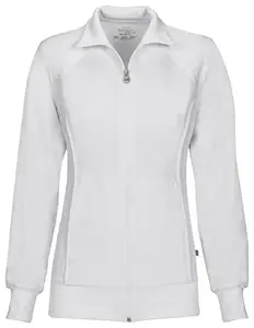 เสื้อแจ็คเก็ตปักเชอโรกีสำหรับผู้หญิง,เสื้อแจ็คเก็ตปักลาย Infinity Zip Front Warm-Up