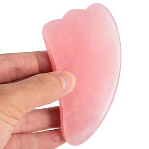 Gros Visage Minceur Corps Grattage <span class=keywords><strong>Rose</strong></span> <span class=keywords><strong>Quartz</strong></span> <span class=keywords><strong>Pierre</strong></span> de Jade Naturelle Visage Corps Massage <span class=keywords><strong>Gua</strong></span> <span class=keywords><strong>Sha</strong></span> Outil - Product Image 2