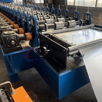 Machine de formage de tuiles en acier trapézoïdales à grande vitesse Flying Shear avec système de contrôle PLC – Machine à tuiles