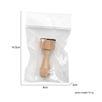Nouvel ensemble d'outils de nettoyage en plastique pour nail art 2025, tampon et racloir en bois, outil de dégraissage, Zhejiang