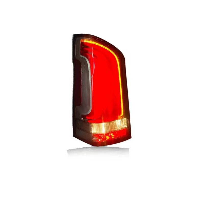 Taillight for 2016-2023 Vito Upgrade to 2024 V-class 300 Smoke Black and Transparent Rear Car Accessories Auto Tuning Part