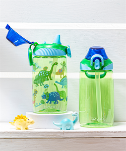 Wholesale 16Oz Green Dinosaur Design Portable <b>Sports</b> <b>Water</b> <b>Bottle</b> for Kids for Children - Product Image 4