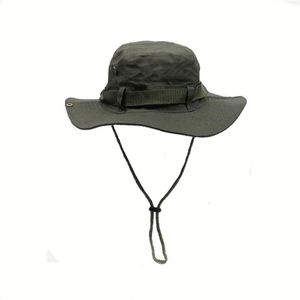 Outdoor <b>Sunscreen</b> Drawstring Bucket Hat Unisex Summer Breathable Fishing Bucket Hat Accept Design Sunproof Bucket Hat - Product Image 5
