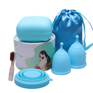 Новое поступление, экологически чистые менструальные чашки, силиконовая менструальная чашка, Женская менструальная чашка, многоразовая менструальная чашка, оптовая продажа - Product Image 5