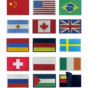 Patch décoratif brodé personnalisé <span class=keywords><strong>pour</strong></span> brassard, drapeau, badge, <span class=keywords><strong>autocollant</strong></span> <span class=keywords><strong>pour</strong></span> vêtements – Vente en gros - Product Image 5