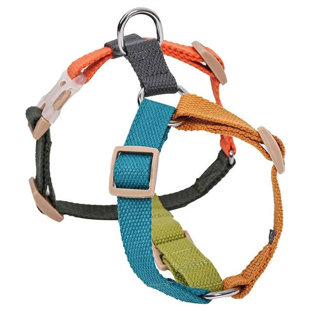 Pet Accessories Colorful Dog Harness With Metal Buckles Strong No Pull for Small Medium and Large Dogs or Puppies