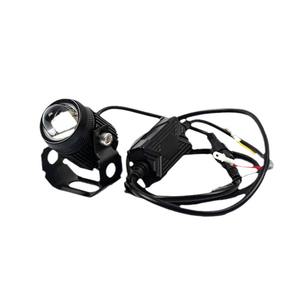 Faros LED con lentes, protectores de pilar A, rejillas y focos de motocicleta de doble color (amarillo y blanco) mejorados - Product Image 3