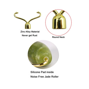Rouleau de jade Offre Spéciale personnalisé <span class=keywords><strong>avec</strong></span> boîte d'emballage rouleau de <span class=keywords><strong>massage</strong></span> facial en jade naturel rouleau de <span class=keywords><strong>massage</strong></span> facial en jade vert - Product Image 5