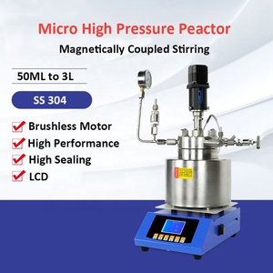 Lò Phản Ứng Hoạt Động Dễ Dàng Lò Phản Ứng Vi Mô Laboratorio Nồi Hấp Áp Suất Cao Có Lót Ptfe Bằng Thép Không Gỉ <span class=keywords><strong>100</strong></span> <span class=keywords><strong>Ml</strong></span> 500 <span class=keywords><strong>Ml</strong></span> 600Ml - Product Image 2
