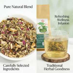 Chá Emagrecedor OEM Personalizável de Melão de Inverno Orgânico e Folha de Lótus em Sachês, Embalagem a Granel em Caixa e Garrafa, Parceiro Diário para Perda de Gordura - Product Image 2