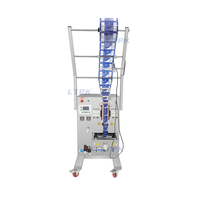 Machine à emballer automatique de taille de rouleau de sachet de granule de poudre de grain de haricots de casse-croûte 26cm avec doseur de remplissage de 4 balances