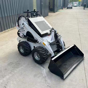 Çin Malı Mini Skid Steer Yükleyiciler Paletli Yükleyici Motor ve Pompa ile 0.15m Kepçe Kapasiteli <span class=keywords><strong>CE</strong></span> Sertifikalı - Product Image 6