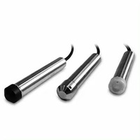 Sonde de puits SITRANS LH300, transmetteur de mesure de niveau hydrostatique, acier inoxydable, capuchons de protection ETFE, convertisseur de signal 4-20 mA