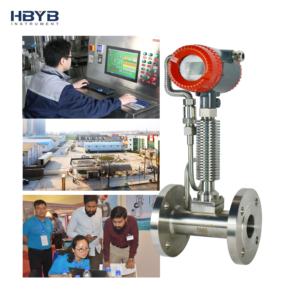 Flow Meter Vortex Tipe Pipa Gas Uap, Baja Tahan Karat 316L Cerdas Industri, Harga Ekonomis, DN15-DN300 - Product Image 4