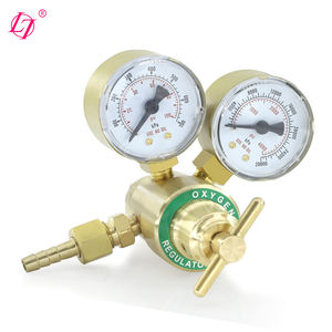 Régulateur d'oxygène jauges de gaz de soudage entrée CGA 540 compatible avec le kit de torche de coupe <span class=keywords><strong>Vict</strong></span> - Product Image 1