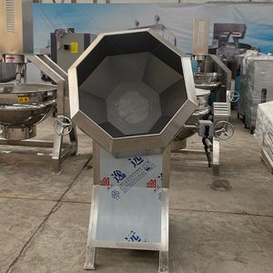 Miscelatore Alimentare Ottagonale in Acciaio Inox, Macchina Commerciale per Aromatizzazione di Snack - Product Image 5