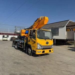 Camion de travail aérien FAW de 36 m équipé d'un élévateur hydraulique, d'une rotation à 360 degrés et de pieds de soutien stables - Product Image 2
