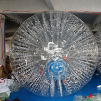 Ballon Zorb Géant Gonflable Populaire pour Adultes - Matériau PVC/TPU, Diamètre 3m, Capacité <100kg, Logo Personnalisé, Jouet Aquatique d'Extérieur pour l'Été