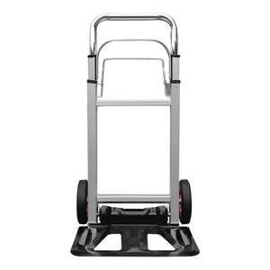 80SP Foldable Aluminum 2-<b>Wheel</b> Roll Container 2-<b>wheel</b> Shopping <b>Cart</b> OEM Alloy - Product Image 4