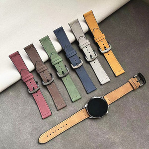 Correa Lionorm de Silicona+Cuero Resistente al Sudor para Samsung <span class=keywords><strong>Galaxy</strong></span> <span class=keywords><strong>Watch</strong></span> 7 de 44mm, Banda de Repuesto para Huawei GT <span class=keywords><strong>5</strong></span> <span class=keywords><strong>Pro</strong></span>, Brazalete - Product Image 1