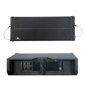 Sistema de Altavoces Activos de Línea Profesional <span class=keywords><strong>LEON</strong></span> AUDIO HDB-20A, Woofer Neo de 8 Pulgadas, Controlador de Titanio de 75 mm, 1600 W, DSP, Bi-AMP Mono - Product Image 1