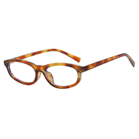6193 Lunettes de soleil de luxe ovales rétro vintage, petites montures, tendance, classiques, élégantes, de haute qualité, nouveauté, style cool