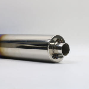 Silenciador de Tubo de Escape de Acero Inoxidable para Motocicleta <span class=keywords><strong>125cc</strong></span> 150cc para Scooter Gy6 Vespa Primavera <span class=keywords><strong>4T</strong></span> 3V Sprint 125/150 - Product Image 5