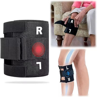 Ceinture de soutien en néoprène FSPG pour acupression, soulagement de la douleur sciatique, protection du genou, noire, certifiée CE