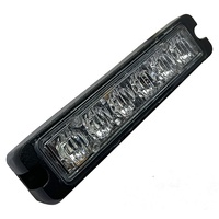 Feux stroboscopiques ultra-minces à 6 LED YUANHAO avec fonction de synchronisation pour camion, voiture, véhicule, mini-lumière de calandre LED