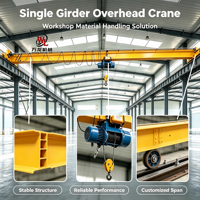 Grue monopoutre électrique antidéflagrante de type LB 5-16T avec capacité de levage de 5-16T, portée de 28,5 m et moteur de 9 kW