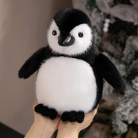 Nouveaux articles tendances et très demandés : Peluche pingouin gras pour 2026, peluche animal pingouin noir et gris, pingouin en peluche personnalisé et dodu
