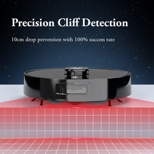 OEM GV8 Robot Vacuum <b>Mop</b> LiDAR Navigation 3500Pa Suction Smart App and Voice Control 3 in 1 Cleaning - Product Image 4