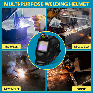 TRQ 2 capteur d'arc large ombre 4/9-13 TIG/MIG/ARC <span class=keywords><strong>masque</strong></span> de soudeur personnalisable phare <span class=keywords><strong>LED</strong></span> assombrissement automatique casque de soudage solaire - Product Image 6
