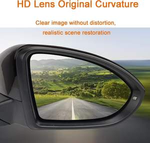 Specchietto Retrovisore Convesso Antiappannamento per VW <span class=keywords><strong>Golf</strong></span> <span class=keywords><strong>7</strong></span>, Argento/Nero 5G0857522 (Sinistro / Destro) - Product Image 3