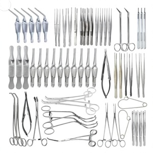 Juego de Instrumentos para Cirugía Vascular Mayor PISSCO, Juego de Instrumentos para Cirugía Cardiovascular, 45 Piezas - Product Image 1