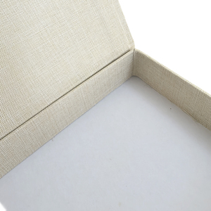 Tùy chỉnh sang trọng Linen hộp từ cứng nhắc lật Hộp quà tặng lưu trữ của bạn Tạp Chí máy tính xách tay - Product Image 4